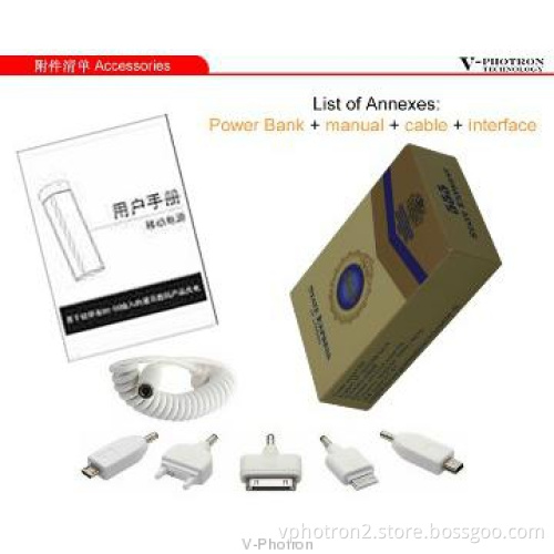 5200mah new design  hot sale cigarette shape power bank